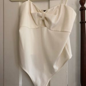 Cream Express Bodysuit